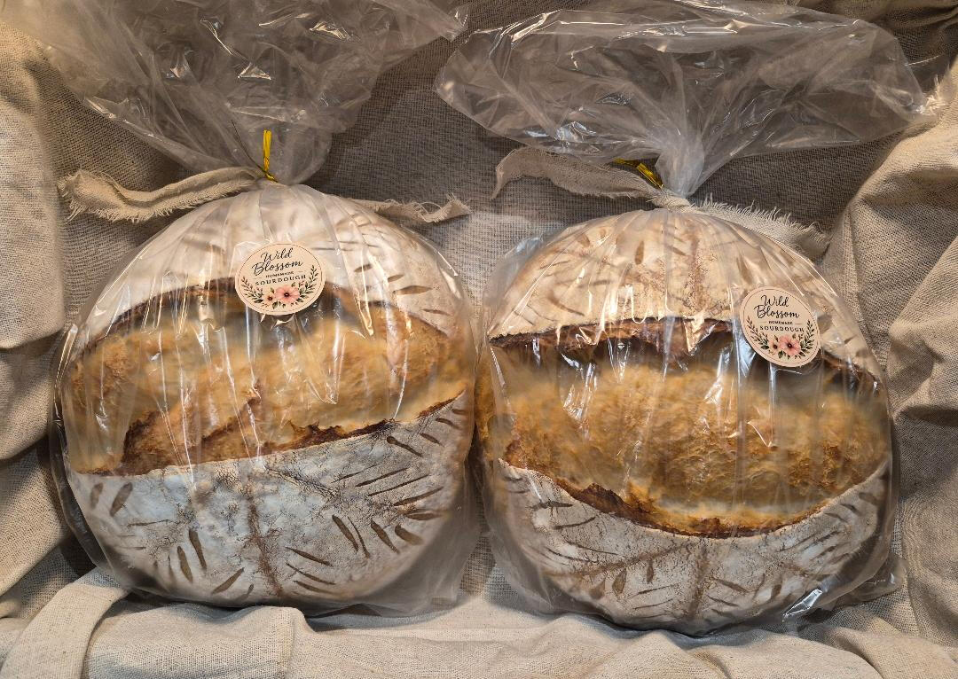 Handcrafted artisan sourdough, slow fermented and freshly baked in small batches.