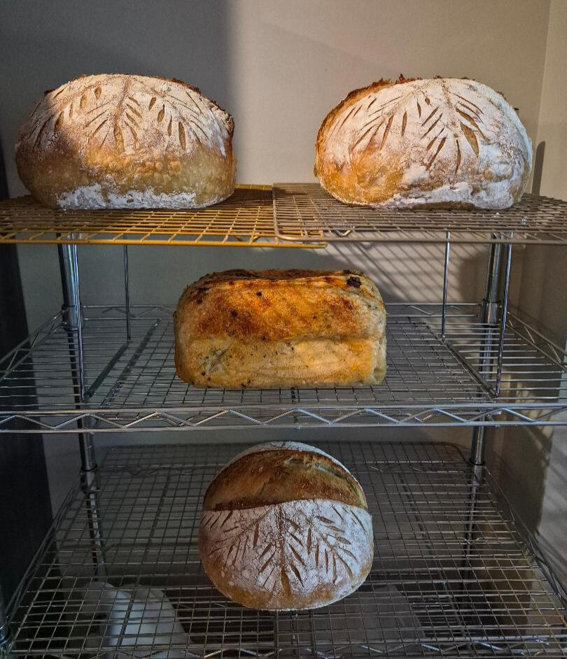 Handcrafted artisan sourdough, slow fermented and freshly baked in small batches.