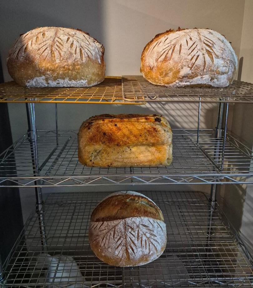 Handcrafted artisan sourdough, slow fermented and freshly baked in small batches.