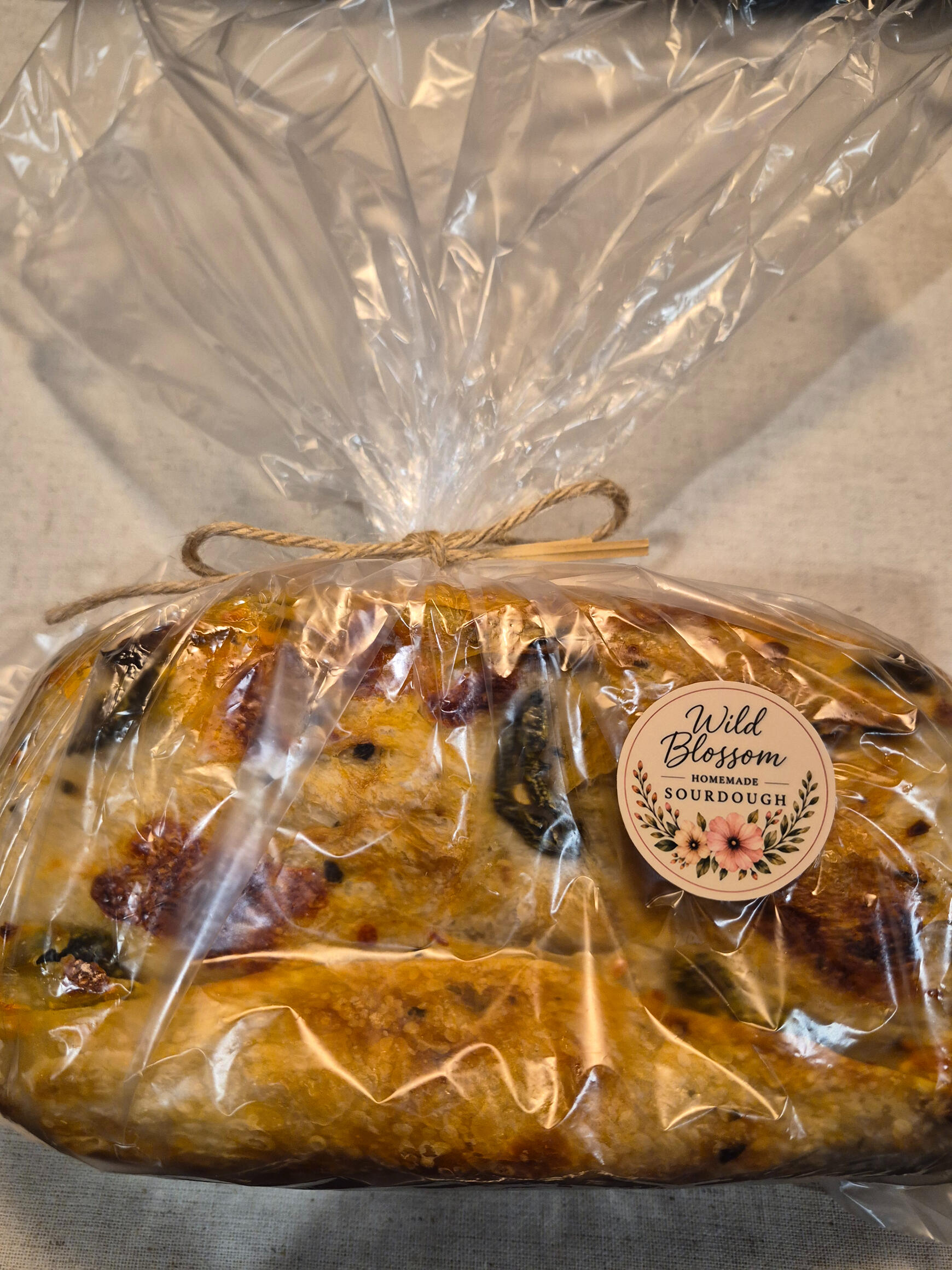 Wild Blossom Sourdough Handcrafted artisan sourdough, freshly baked in Langford, BC Handcrafted artisan sourdough, slow fermented and freshly baked in small batches.