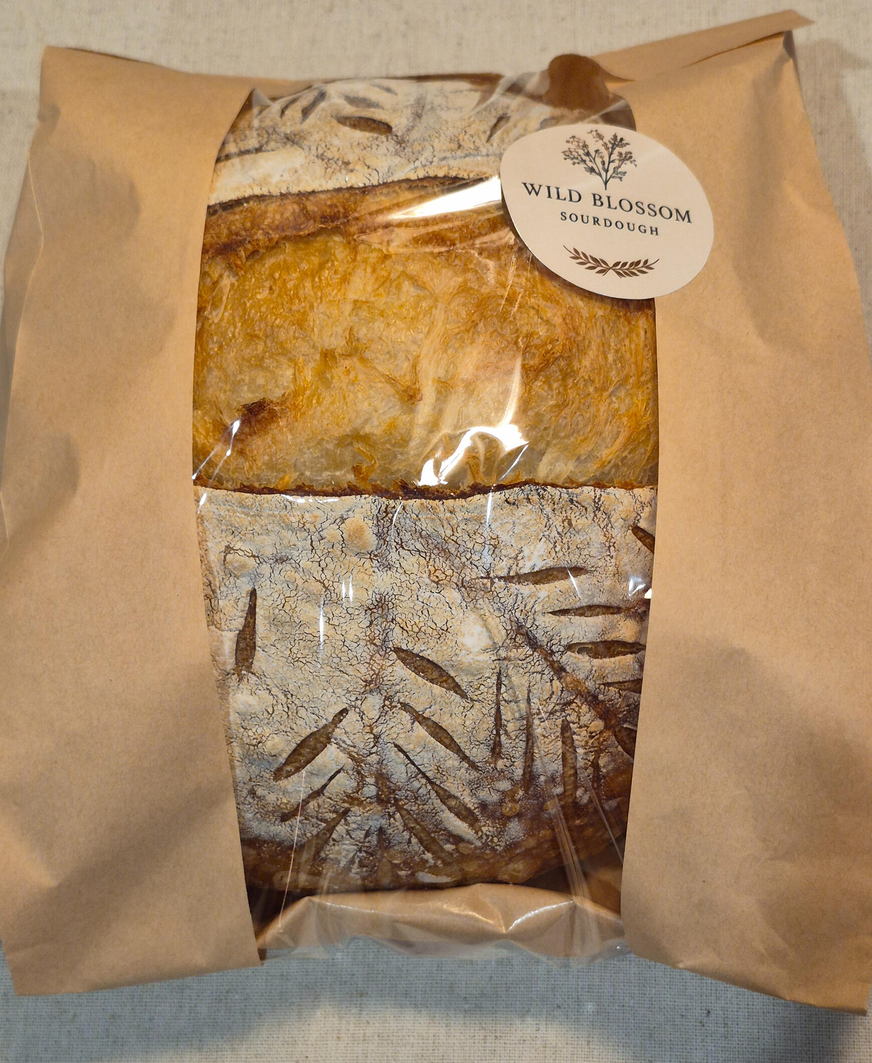 Handcrafted artisan sourdough, slow fermented and freshly baked in small batches.