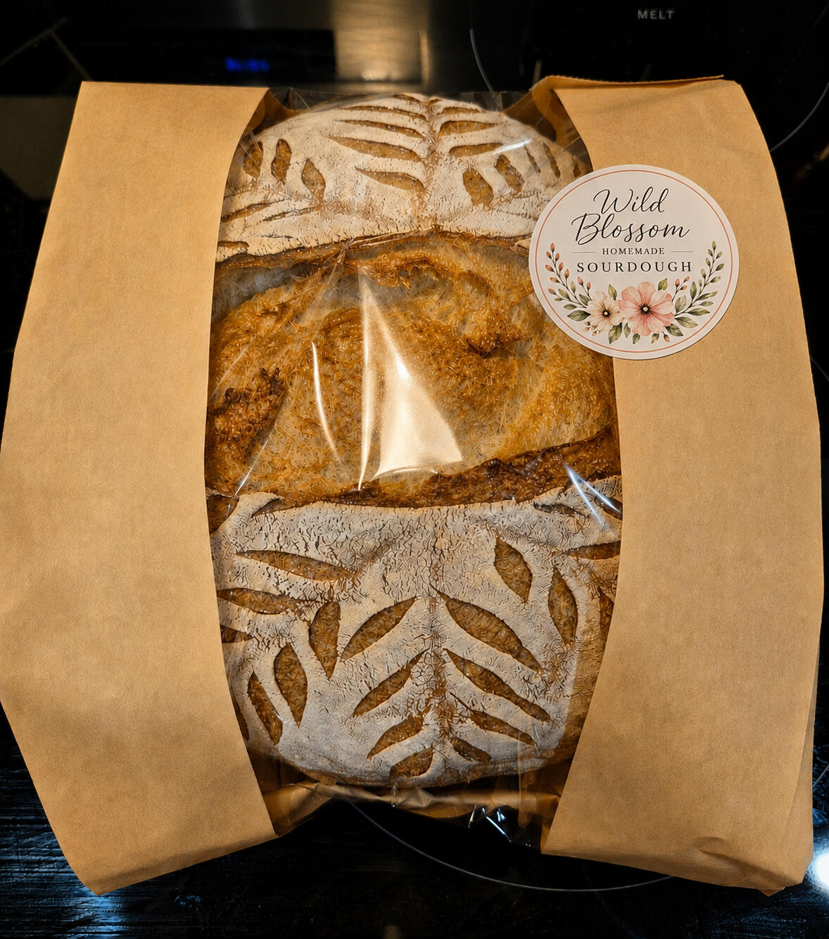 Handcrafted artisan sourdough, slow fermented and freshly baked in small batches.